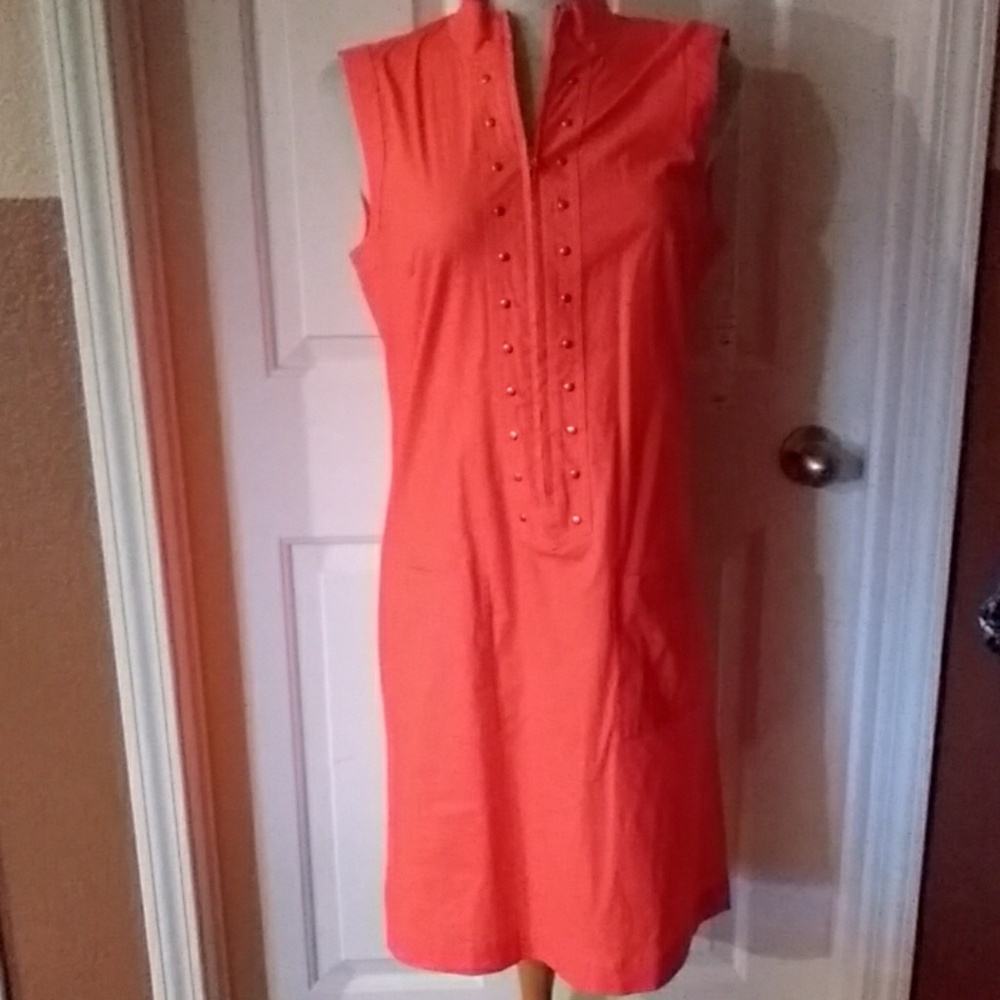 Richard Malcolm orange dress